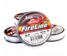 8 LB FIRELINE CRYSTAL 50 YD