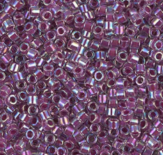 DELICA 10/0 LINED MAGENTA AB