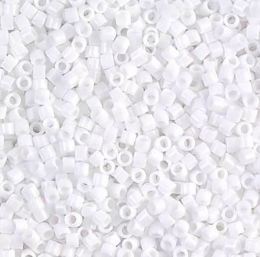 DELICA 10/0 OPAQUE CHALK WHITE