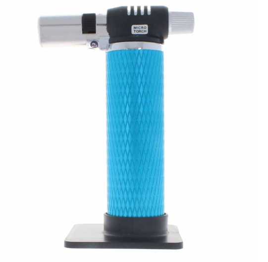 FIRE BOLT MICRO TORCH BLUE ALUMINUM GRIP