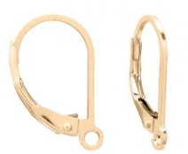 GOLD-FILLED LEVERBACKS