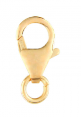 Gold Filled 10mm Lobster Claw w/Open Jump Ring - .035" x 4.5mm