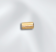 Gold Filled Tube Crimps 2x3