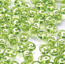 MINIDUO OLIVINE WHITE LUSTER