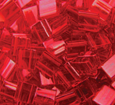 Tila Transparent Red