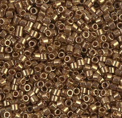 DELICA 10/0 METALLC LIGHT BRONZE