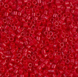 DELICA 10/0 OPAQUE DARK CRANBERRY