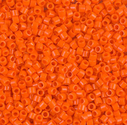 DELICA 10/0 OPAQUE ORANGE