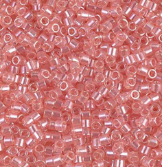 DELICA 10/0 TRANSPARENT PINK LUSTER