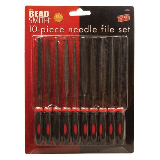 ERGO NEEDLE FILE 10 MM 2 CUT- 10 PIECE SET
