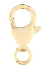 Gold-Filled 12mm Lobster Claw w/Open Jump Ring - .035" x 4.5mm
