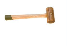 WEIGHTED RAWHIDE MALLET- 1-1/4"