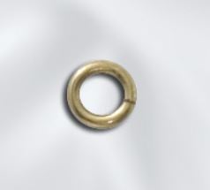 GOLD FILLED 18 GA .039"/5MM OD ROUND JUMP RING - OPEN