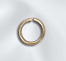 GOLD FILLED 20 GA .032"/6MM OD JUMP RING ROUND -OPEN